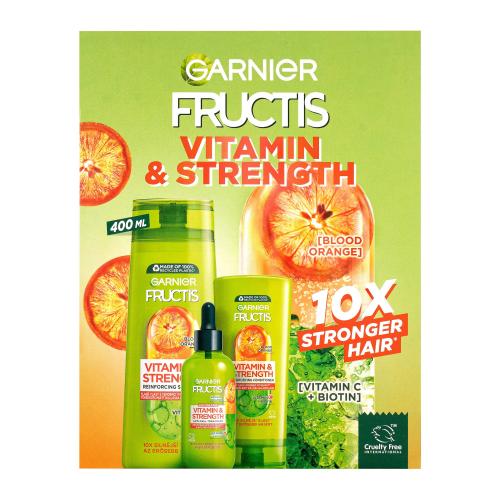 Garnier Fructis Vitamin & Strength darčeková sada (pre slabé vlasy s tendenciou vypadávať)