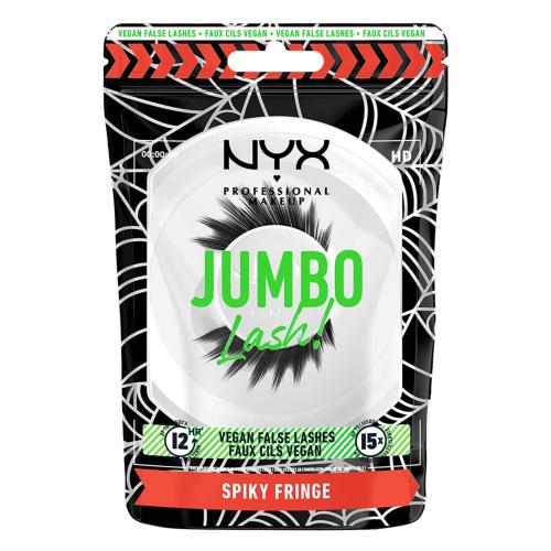 NYX Professional Makeup Halloween Jumbo Lash! nalepovacie mihalnice typ 01 Spiky Fringe 2 ks
