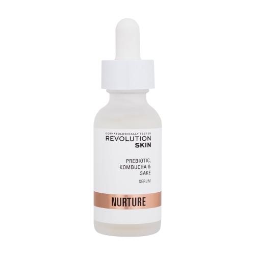 Revolution Skincare Nurture Prebiotic Kombucha & Sake Serum 30 ml pleťové sérum W poškodená krabička na rozjasnenie pleti; na dehydratovanu pleť