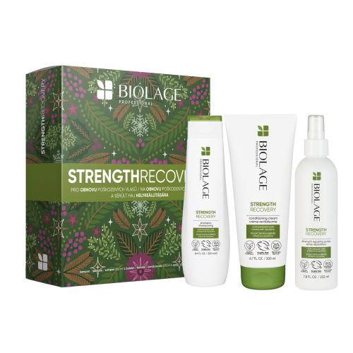 Biolage Strength Recovery darčeková sada pre poškodené vlasy