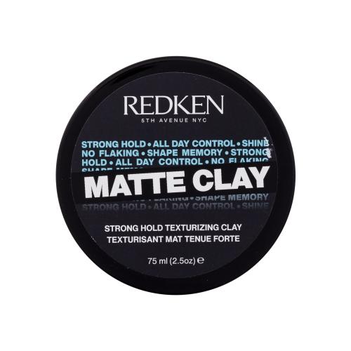 Redken Matte Clay 75 ml pre definíciu a tvar vlasov unisex poškodený obal
