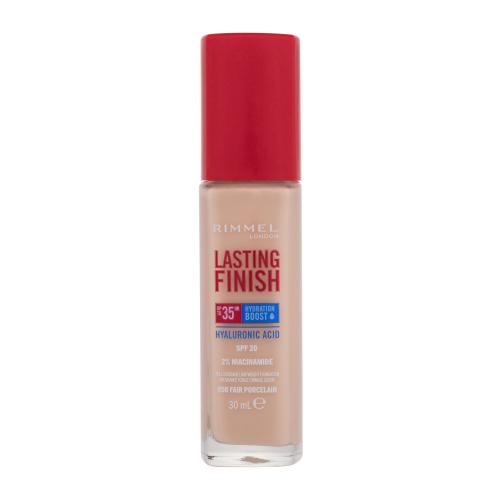 Rimmel Lasting Finish 35H Hydration Boost hydratačný make-up SPF 20 odtieň 050 Fair Porcelain 30 ml