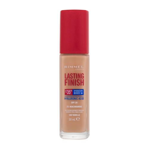 Rimmel Lasting Finish 35H Hydration Boost hydratačný make-up SPF 20 odtieň 160 Vanilla 30 ml