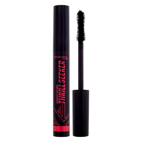 Rimmel WonderVolume Thrill Seeker dlhotrvajúca riasenka pre objem odtieň Pitch Black 8 ml