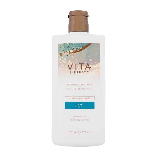 Vita Liberata Tanning Mousse Clear 200 ml samoopaľovací prípravok pre ženy poškodená krabička Dark