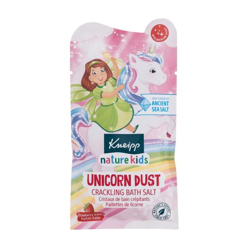 Kneipp Unicorn Dust soľ do kúpeľa s vôňou jahôd 60 g