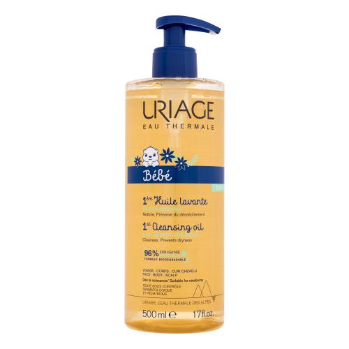 Uriage Bébé 1st Cleansing Oil vyživujúci čistiaci olej 500 ml