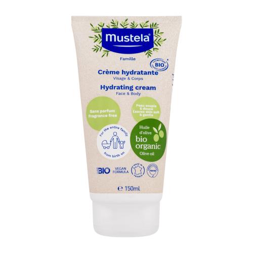 Mustela Bio Hydrating Cream 150 ml denný pleťový krém unisex na zmiešanú pleť
