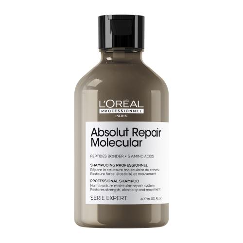 L'Oréal Professionnel Absolut Repair Molecular Professional Shampoo 300 ml šampón pre ženy na poškodené vlasy