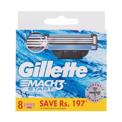 Gillette Mach3 Start náhradné ostrie náhradné hlavice 8 ks pre mužov