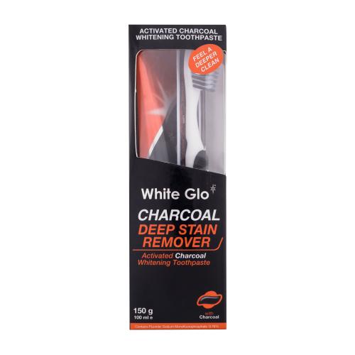 White Glo Charcoal sada zubnej starostlivosti