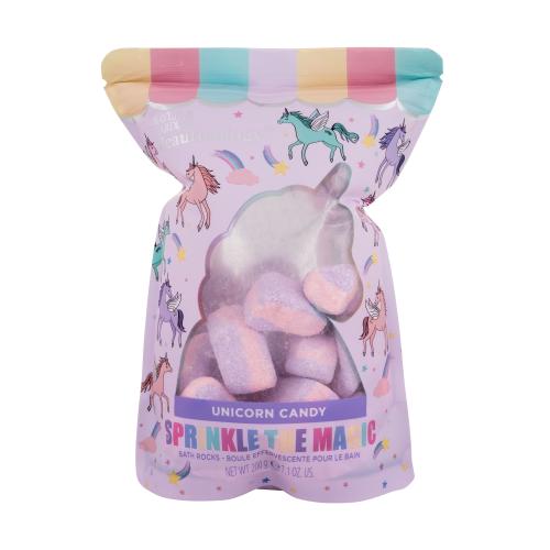 Baylis & Harding Beauticology Unicorn šumivá kocka do kúpeľa vône Unicorn Candy 200 g