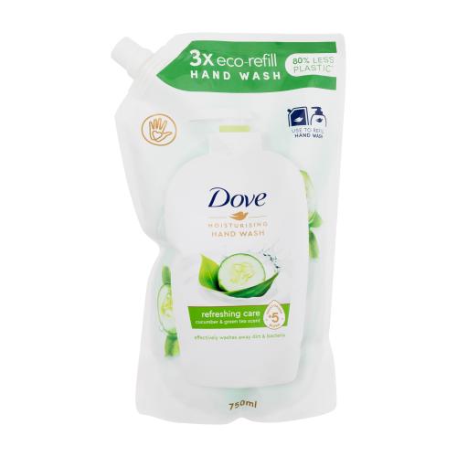 Dove Refreshing Care tekuté mydlo náhradná náplň Cucumber & Green Tea 750 ml