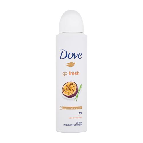 Dove Go Fresh Antiperspirant antiperspirant v spreji Passion Fruit & Lemongrass 150 ml