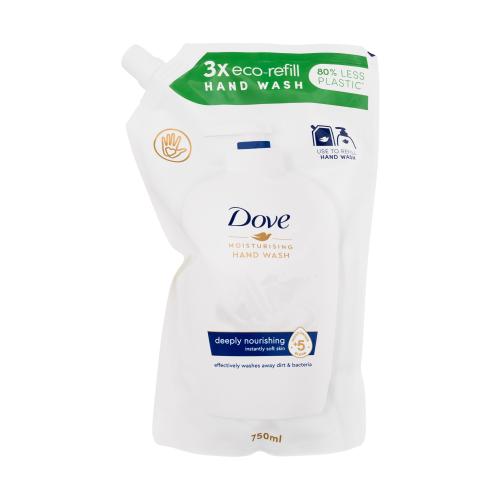 Dove Deeply Nourishing Original Hand Wash 750 ml tekuté mydlo pre ženy Náplň