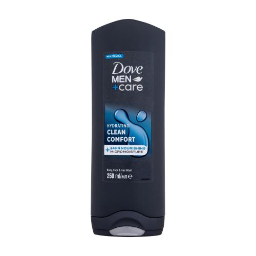 Dove Men + Care Hydrating Clean Comfort 250 ml sprchovací gél pre mužov