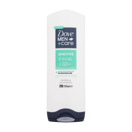 Dove Men + Care Sensitive 250 ml sprchovací gél pre mužov