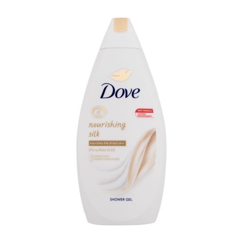 Dove Nourishing Silk vyživujúci sprchový gél pre jemnú a hladkú pokožku 450 ml