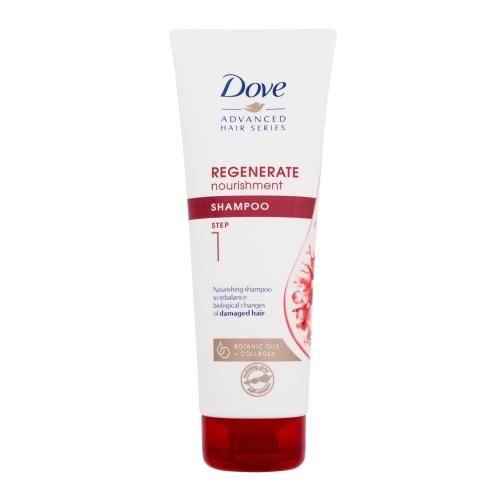 Dove Advanced Hair Series Regenerate Nourishment 250 ml šampón pre ženy na poškodené vlasy; na farbené vlasy