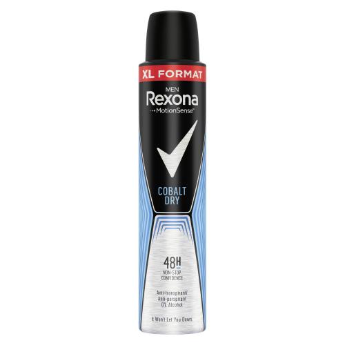 Rexona Men Cobalt Dry 200 ml antiperspirant pre mužov deospray