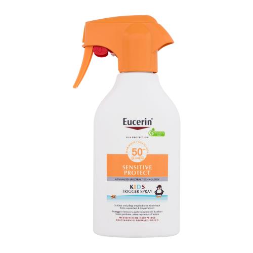 Eucerin Sun Kids Sensitive Protect Sun Spray SPF50+ 250 ml opaľovací prípravok na telo pre deti