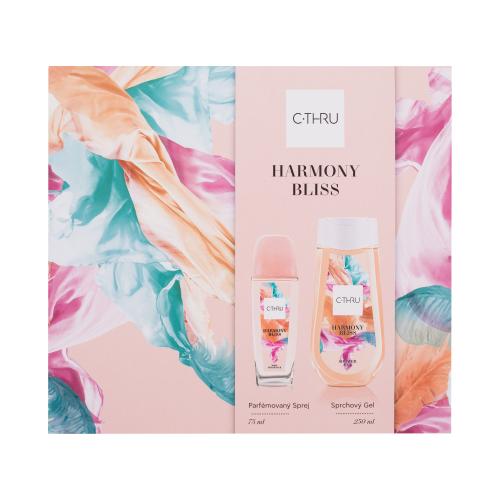 C-THRU Harmony Bliss darčeková kazeta telový sprej 75 ml + sprchovací gél 250 ml pre ženy