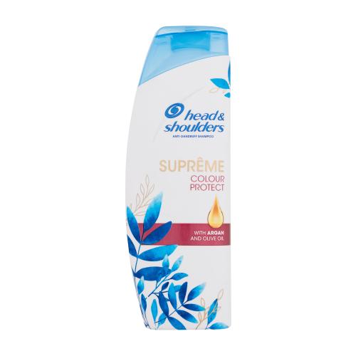Head & Shoulders Suprême Color Protect Anti-Dandruff 400 ml šampón pre ženy na farbené vlasy; proti lupinám