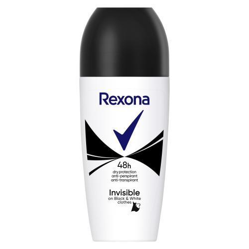 Rexona Invisible on Black + White Clothes guličkový antiperspirant 48h 50 ml