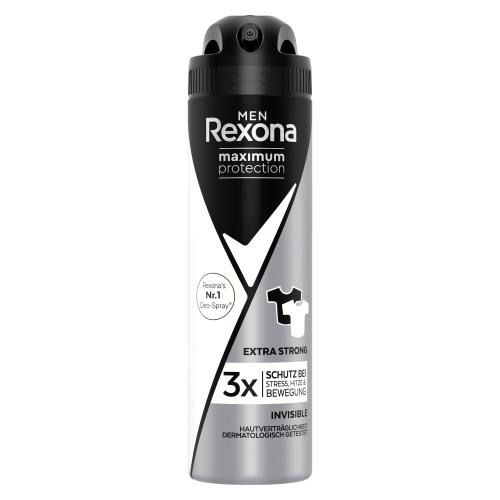 Rexona Maximum Protection Invisible antiperspirant proti nadmernému poteniu pre mužov Extra Strong 150 ml