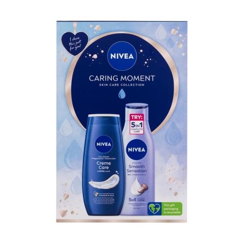 NIVEA Caring Moments darčeková sada pre výživu a hydratáciu