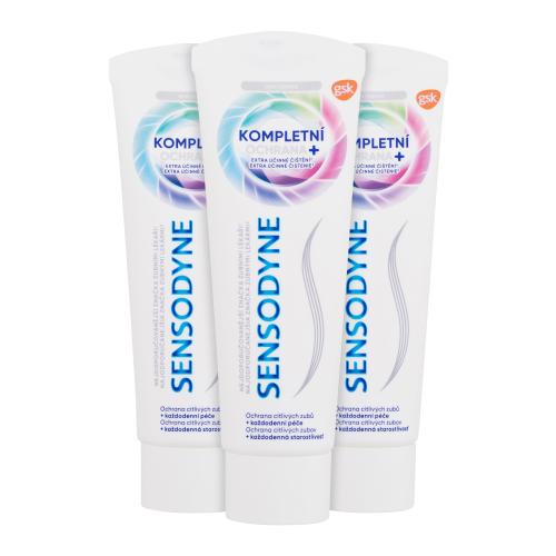 Sensodyne Complete Protection Whitening bieliaca zubná pasta 3x75 ml