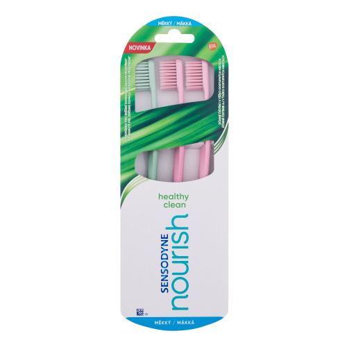 Sensodyne Nourish Healthy Clean zubné kefky 3 ks