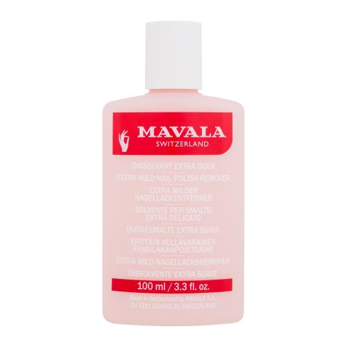 Mavala Produkty na nechty odlakovač 100 ml, Polish remover pink