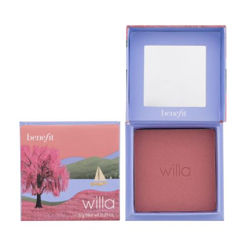 Benefit Willa WANDERful World púdrová lícenka odtieň Soft neutral-rose 6 g