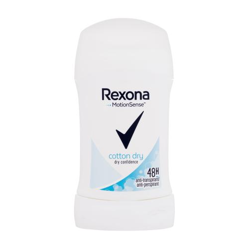 Rexona Cotton Dry tuhý antiperspirant a dezodorant 40 ml