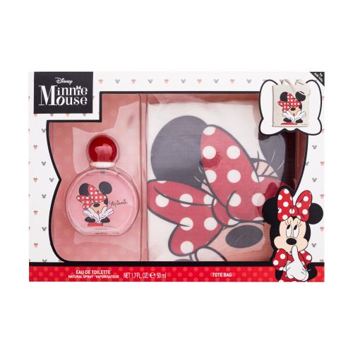 Disney Minnie Mouse darčeková kazeta toaletná voda 50 ml + taška pre deti
