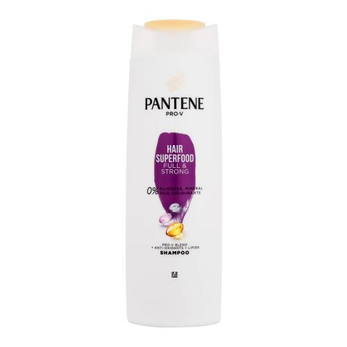 Pantene Hair Superfood Full & Strong šampón pre výživu a lesk 400 ml