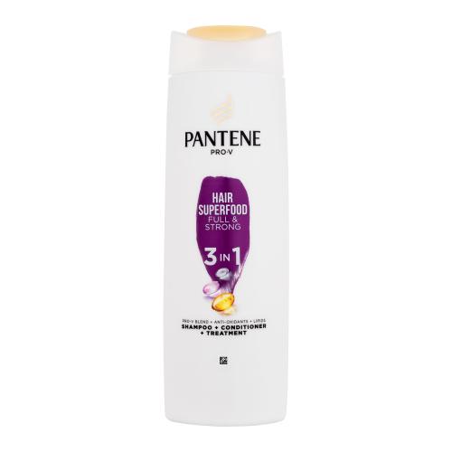 Pantene Hair Superfood Full & Strong šampón 3v1 360 ml