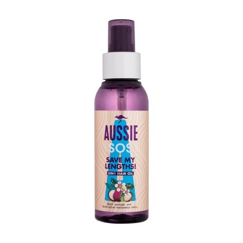 Aussie SOS Save My Lengths! 3in1 Hair Oil vyživujúci olej na vlasy 100 ml