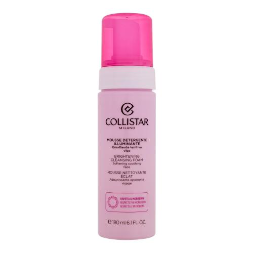 Collistar Brightening Cleansing Foam čistiaca pena pre rozjasnenie a vyhladenie pleti 180 ml