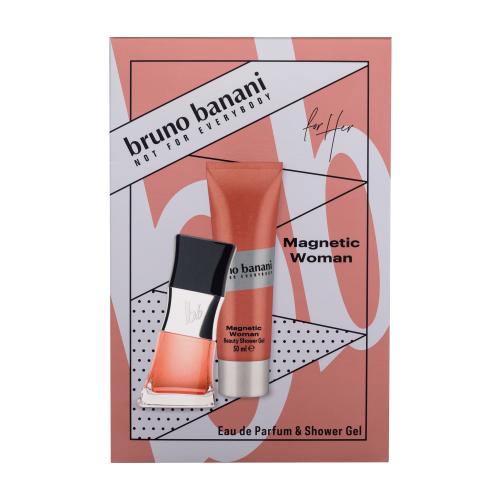 Bruno Banani Magnetic Woman darčeková kazeta parfumovaná voda 30 ml + sprchovací gél 50 ml pre ženy