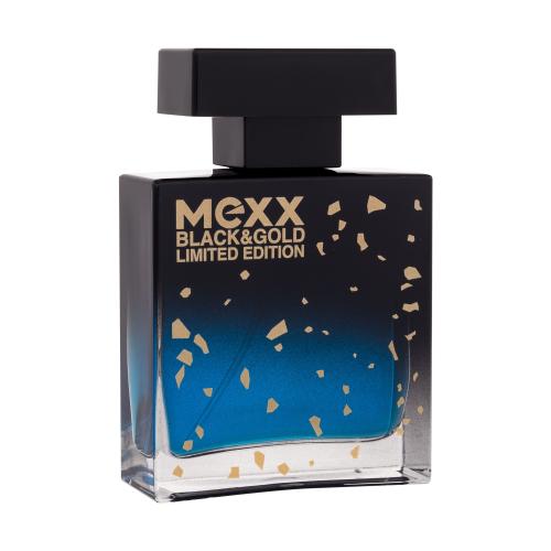 Mexx Black & Gold Limited Edition 50 ml toaletná voda pre mužov