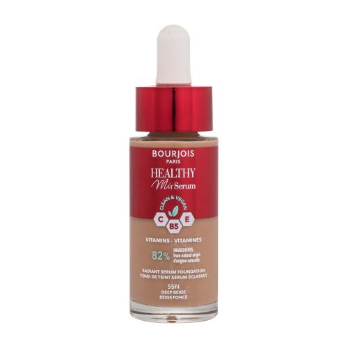 Bourjois Healthy Mix ľahký make-up pre prirodzený vzhľad odtieň 55N Deep Beige 30 ml