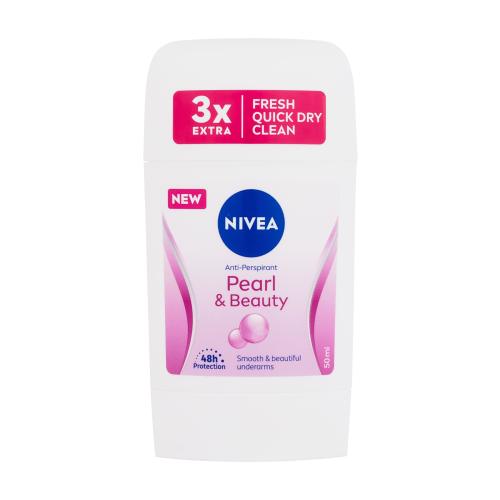 Nivea Pearl & Beauty 48h 50 ml antiperspirant pre ženy deostick