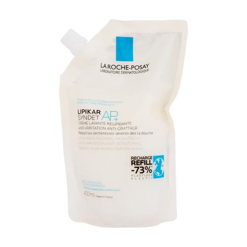 La Roche-Posay Lipikar Syndet AP+ čistiaci krémový gél proti podráždeniu a svrbeniu pokožky 400 ml