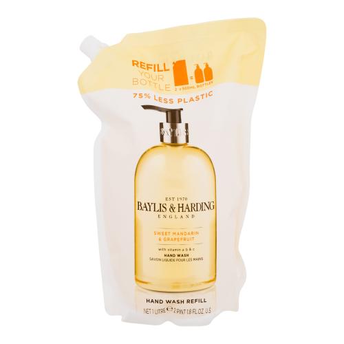 Baylis & Harding Sweet Mandarin & Grapefruit tekuté mydlo na ruky náhradná náplň 1000 ml