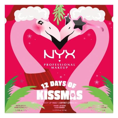 NYX Professional Makeup Fa La La L.A. Land 12 Days Of Kissmas darčeková kazeta darčeková sada