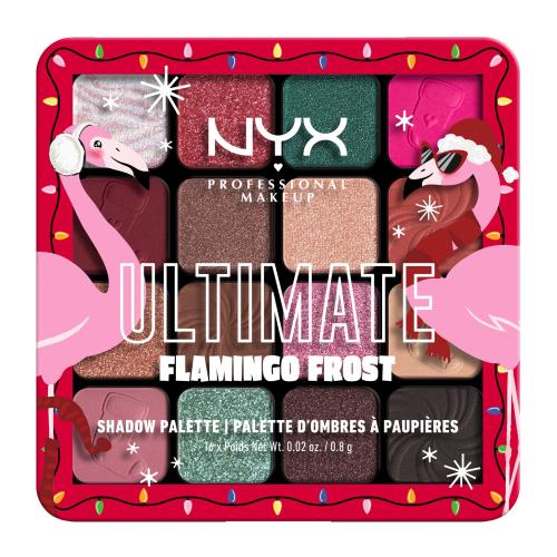 NYX Professional Makeup FA LA L.A. LAND očné tiene Flamingo Frost 16x0,8 g