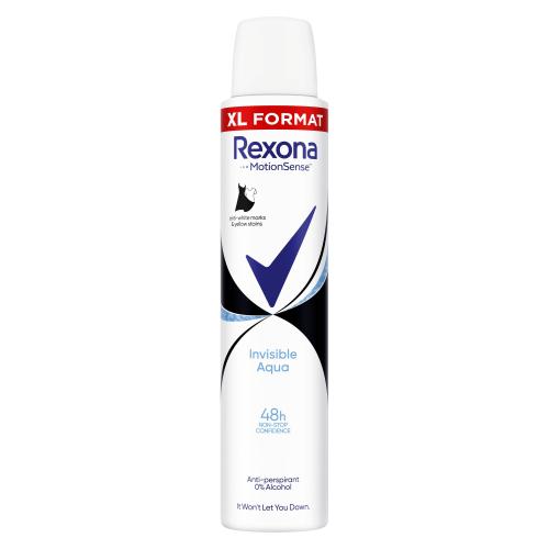 Rexona Invisible Aqua Compressed deodorant sprej 200 ml