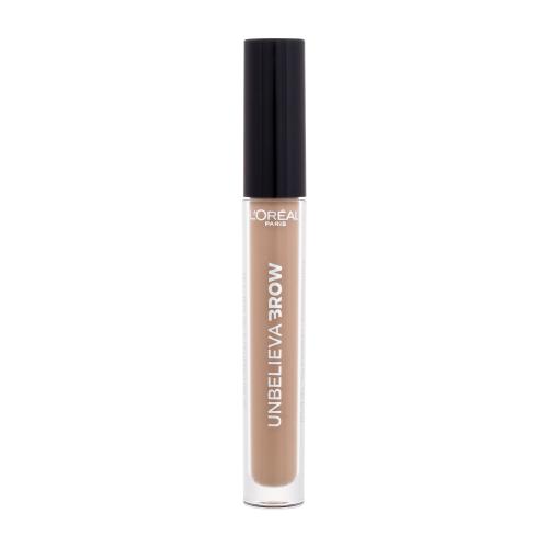 L'Oréal Paris Infaillible Brows Unbelieva Brow 48H Gel 3,4 ml gél a pomáda na obočie pre ženy poškodená krabička 8.0 Light Cool Blonde